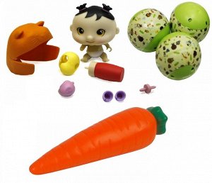 Набор-сюрприз "Крошки-Горошки" в морковке