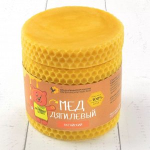 Мёд "Жизненная сила" дягилевый алтайский в восковой Био банке, 320гр