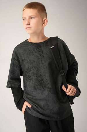 Детский лонгслив с двойным рукавом Happyfox