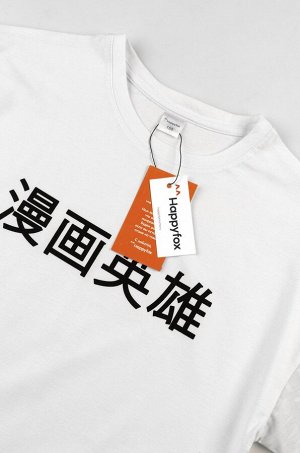 Детский лонгслив с двойным рукавом Happyfox