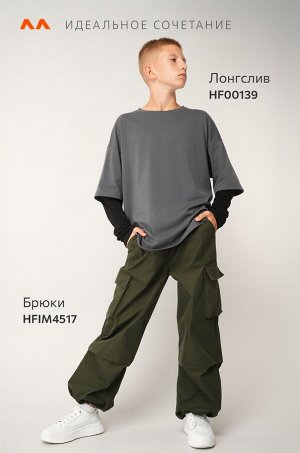 Лонгслив с двойным рукавом для мальчика Happyfox