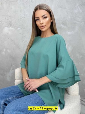 Женская блузка. Ткань прадо