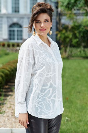 Блуза Vittoria Queen 26443 молочный