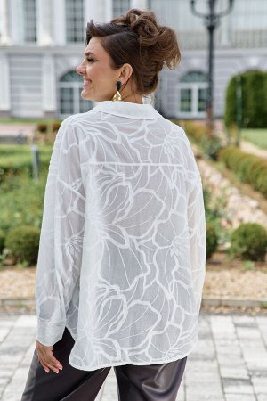 Блуза Vittoria Queen 26443 молочный