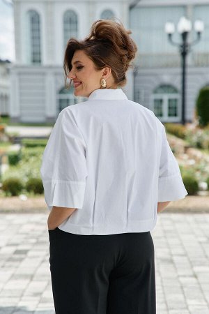 Блуза Vittoria Queen 26743 белый