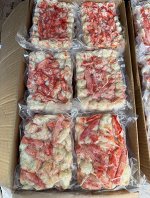 Мясо краба камчатского крупнокусковок (роза, колено, вторая фаланга, кулак) 0,5кг