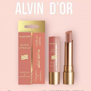 ALVIN D'OR ALB-02 Оттеночный бальзам для губ "NUTRITION & HYDRATION" (тон 02)