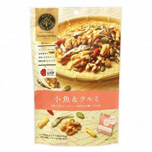 Снэк с грецким орехом и анчоусами MD Nuts Snacking KM Small Fish & Walnuts