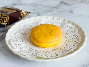 Lotte Choco Pie Premium mango tart 254g - Японский премиальный Чоко пай манговый тарт. 6шт