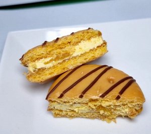 Orion Choco Pie Mango 32g - Пирожное Чоко пай Орион. Манго. 1шт
