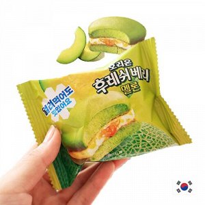 Orion Melon Pie 31g - Корейское пирожное Орион дыня. 1шт