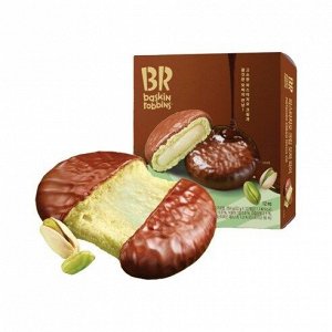Baskin Robbins Pistachio Cream Mochi Pie 22g - Пирожное Баскин Роббинс с фисташкой и моти. 1шт