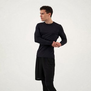 Рашгард мужской Resport, 50, цвет чёрный, базовый, с длинным рукавом