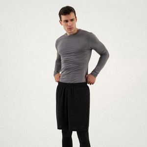 Рашгард мужской Resport, 50, цвет серый, базовый, с длинным рукавом