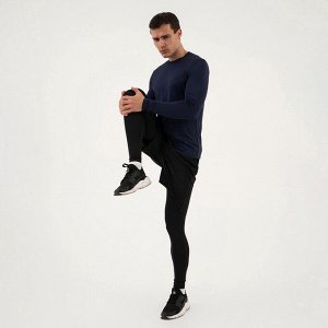 Рашгард мужской Resport, 50, цвет синий, базовый, с длинным рукавом