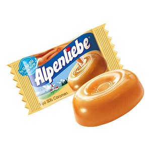 Alpenliebe Caramel 123g - Конфеты Альпенлибе карамельные