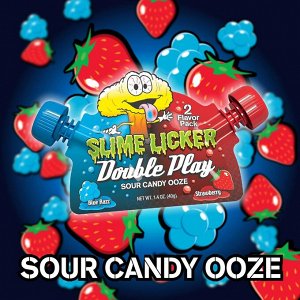 Toxic Slime Licker Double Play 40g - Жидкий кислый гель Токсик 2 вкуса
