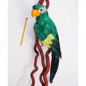 Попугай 42 см цвет микс