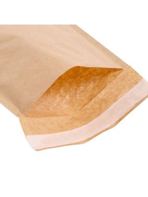 Крафт-конверт с воздушно-пузырьковой плёнкой MailPRO С/0, 15x21 см, kraft