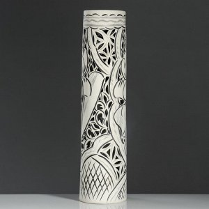 Ваза напольная "Кубок" резка, 67 см, керамика