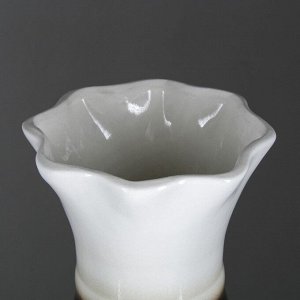 Ваза напольная "Илона", чёрно-белая, керамика, 63 см, микс