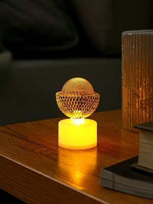 Фигурка светящаяся RISALUX «Восход», LED-ночник, 0.3 Вт, 4x4x6 см