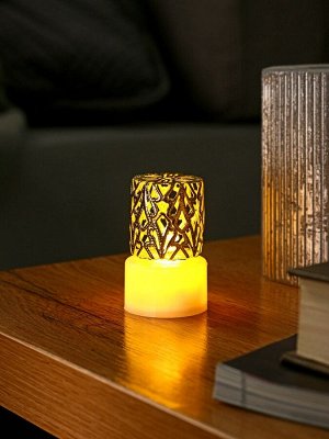 Фигурка светящаяся RISALUX «Цилиндр», LED-ночник, 0.3 Вт, 3.5x3.5x5.1 см