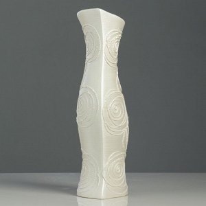 Ваза напольная "Натали", ажур, керамика, 40 см