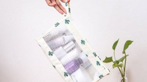 Дорожная косметичка, в сеточку