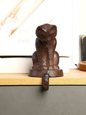 Крючок декоративный «Фигурка: Кошечка», настольный, на полку, 9x13.5x15 см