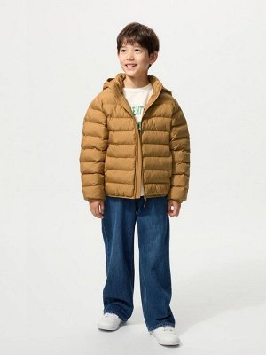 UNIQLO - лёгкая и тёплая куртка с утеплителем Pufftech - 69 NAVY