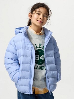 UNIQLO - лёгкая и тёплая куртка с утеплителем Pufftech - 61 BLUE