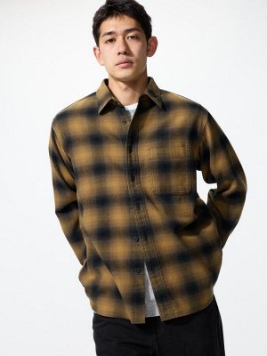 UNIQLO – хлопковая фланелевая рубашка