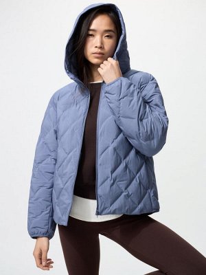 UNIQLO - теплая стеганая куртка с капюшоном
