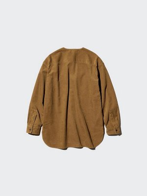 UNIQLO – удлинённая рубашка-куртка из вельвета
