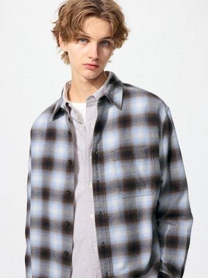 UNIQLO – хлопковая фланелевая рубашка