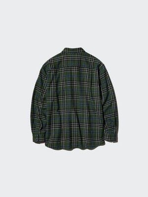 UNIQLO - фланелевая рубашка в клетку