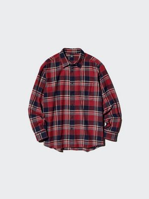 UNIQLO – хлопковая фланелевая рубашка