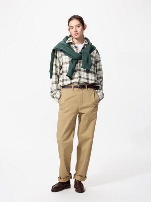 UNIQLO – хлопковая фланелевая рубашка