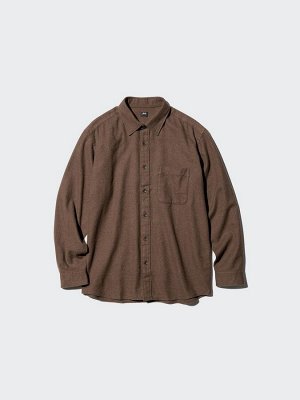 UNIQLO – хлопковая фланелевая рубашка