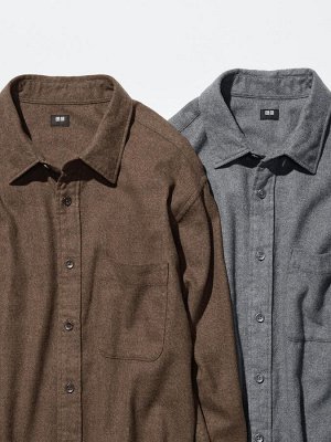 UNIQLO – хлопковая фланелевая рубашка