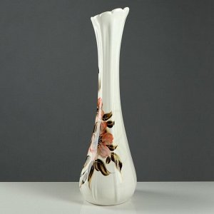 Ваза напольная "Лилия" глазурь, 67 см, керамика