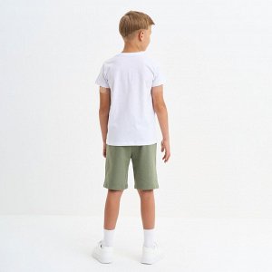 KOGANKIDS Шорты для мальчика, хаки