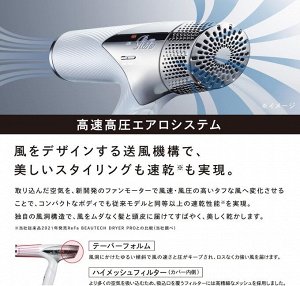 ReFa Beautech Dryer Smart – интеллектуальный фен для быстрой сушки и профессионального блеска