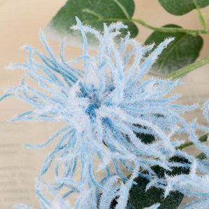 Цветы искусственные "Астра Комета" 7*53 см, голубой