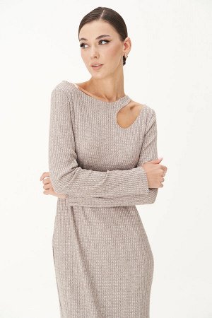 Платье 4906 бежевый