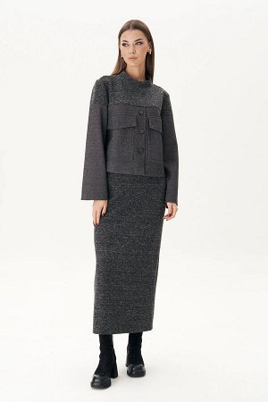 Костюм юбочный 4996 черный