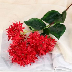 Цветы искусственные "Сирень Элинор" 4*65 см, красный