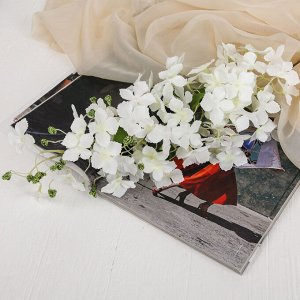 Цветы искусственные "Кассия" 5*100 см, белый