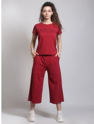 Костюм женский Focus КЛК1389П4 бордовый